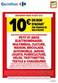 Prospectus Carrefour FEURS : 10€ en bon d'achat