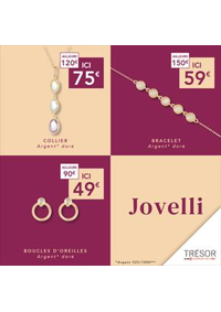 Prospectus Tr&eacute;sor Bijoux BLOIS VINEUIL : Catalogue Tr&Atilde;&copy;sor Bijoux