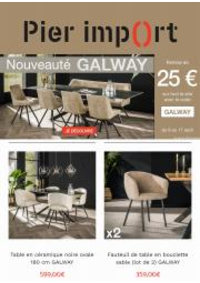 Prospectus Pierimport La Baule : Nouveauté GALWAY