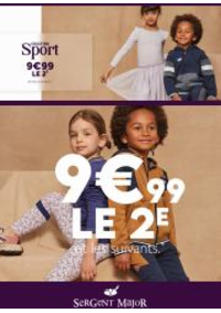 Prospectus Sergent Major LA TRINITE NICE : Collection Sport 9€99 le 2e et les suivants*