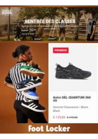 Prospectus Foot Locker Caen : Rentr&eacute;e des Classes