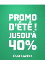 Prospectus Foot Locker : Promo D'&eacute;t&eacute;! Jusqu'&agrave; 40%