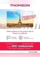 Jusqu'à 30€ remboursés ! - MDA