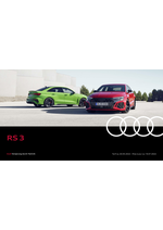 Prospectus Audi : RS 3 Sportback