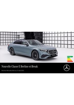 Prospectus Mercedes Benz : Nouvelle Classe E Berlineet Break