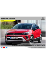 Promos et remises  : Opel Nouveau Crossland