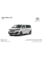 Promos et remises  : Opel Zafira-e Life