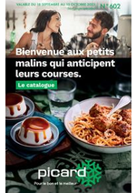 Prospectus Picard : Bienvenue aux petits malins ui anticipent leurs courses