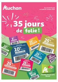 Prospectus Auchan : 35 jours de folie