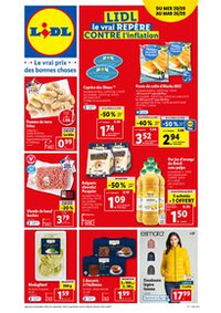 Prospectus Lidl SAINT GIRONS : Le vrai prix des bones choses