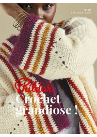 Prospectus Phildar Merville-Franceville-Plage : Crochet grandiose !