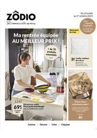 Prospectus Zôdio ANGERS - BEAUCOUZE : Ma rentrée équipée au meilleur prix!