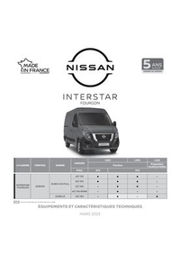 Prospectus Nissan HEROUVILLE ST-CLAIR : Nissan Interstar