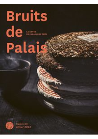 Prospectus Palais des thés PARIS 3 : Hiver 2023
