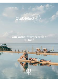 Prospectus CLUB MED voyage Paris : Brochure Exclusive Collection