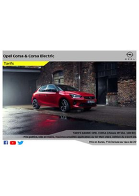 Prospectus Distributeur OPEL LEGRAND AUTO 24 SAS LE MANS : Opel Corsa Electric