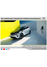 Prospectus Distributeur OPEL AGC AUTOMOBILE SARL CONFLANS-SAINTE-HONORINE : Opel Grandland