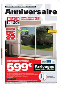 Prospectus Brico Dépôt COLMAR : Anniversaire