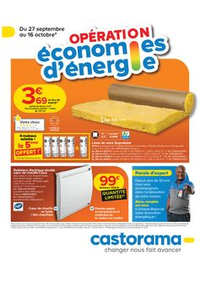 Prospectus Castorama CAEN - HEROUVILLE ST CLAIR : Economie d'energie