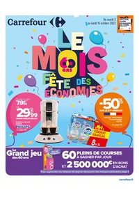 Prospectus Carrefour MONDEVILLE : Le mois 60 ans, Fête des économies
