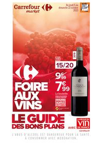 Prospectus Carrefour Market GUYANCOURT : Foire Aux Vins