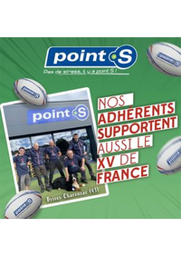 Prospectus Point S CHARLEVILLE MEZIERES 165 avenue Charles de Gaulle : Nos adhérents supportent aussi le XV de franche