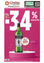Promos et remises Supermarchés Casino : -34% CAGNOTTÉS