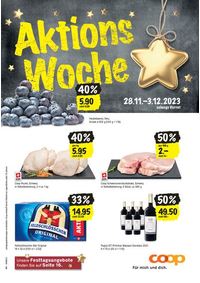 Prospectus Coop Supermarché Allschwil - Lindenstrasse : Aktions Woche