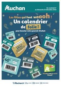 Evénements Auchan Val d'Europe Marne-la-Vallée : Le calendrier de folie