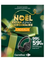 Prospectus Carrefour Drive : Un noël extra à prix ordinaire