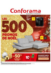 Prospectus Conforama COLOMBES : Les 500 promos de Noël