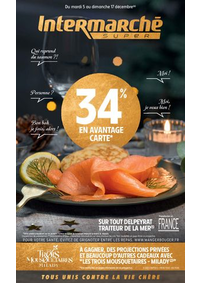Prospectus Intermarché Super Villeneuve le Roi : 34% EN AVANTAGE CARTE*