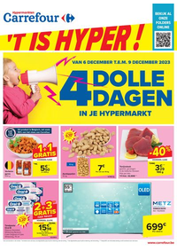 Promos et remises Carrefour BERCHEM STE AGATHE : 4 dolle dagen