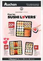Sushishop Corner pour les sushi lovers - Auchan