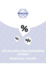 Promos et remises  : Offres Monceau Fleurs