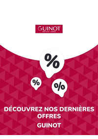 Prospectus Guinot MORCENX : Offres Guinot