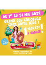 Promos et remises  : enter de gagner un Pass Été dans votre parc Royal Kids