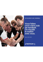 Prospectus  : Vous faites vivre votre club de handball. On mouille le maillot avec vous.