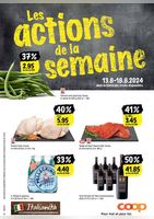 Coop reklamblad - Coop Supermarché