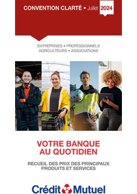 Prospectus Crédit Mutuel VERREY SOUS SALMAISE : Professionnels