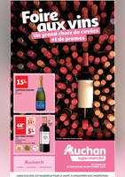 Foire au vins : Un grand choix de cuvées - Auchan Supermarché
