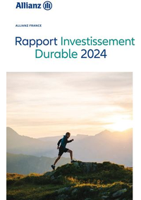 Prospectus Agence Allianz GUEUGNON : Rapport Investissement Durable 2024