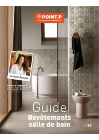 Prospectus Point P ARDON : Guide Revêtements salle de Bain 2024