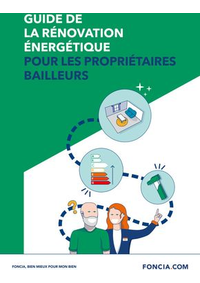 Prospectus Foncia Loures-Barousse : Guide de la rénovation énergétique pour les propriétaires bailleurs