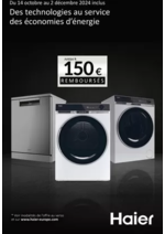 Promos et remises  : Jusqu'à 150€ remboursés