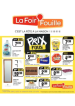 Prospectus La Foir'Fouille : Notre nouveau catalogue est là, et spoiler alert : les prix sont complètement FOUS !