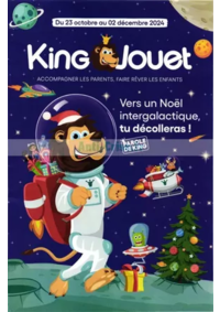 Prospectus King Jouet Boutique Chatillon/seine : Le catalogue de Noël 2024