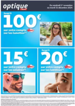 Promos et remises  : Découvrez les dernières offres optiques de l'année !