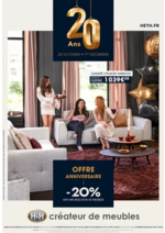 Prospectus H&H : OFFRE ANNIVERSAIRE -20 %