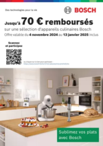 Promos et remises  : OFFRE BOSCH : JUSQU'A 70€ REMBOURSES